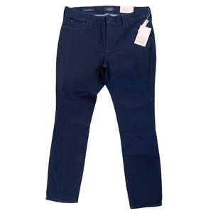 NYDJ NWT Size 14 Petite Ami Skinny Jeans NEW Dark Rinse Size 14P Slimming
